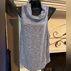 We the free sleeveless cowl neck top M